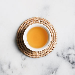 mo li hua jasmine green tea tea liquor in cup